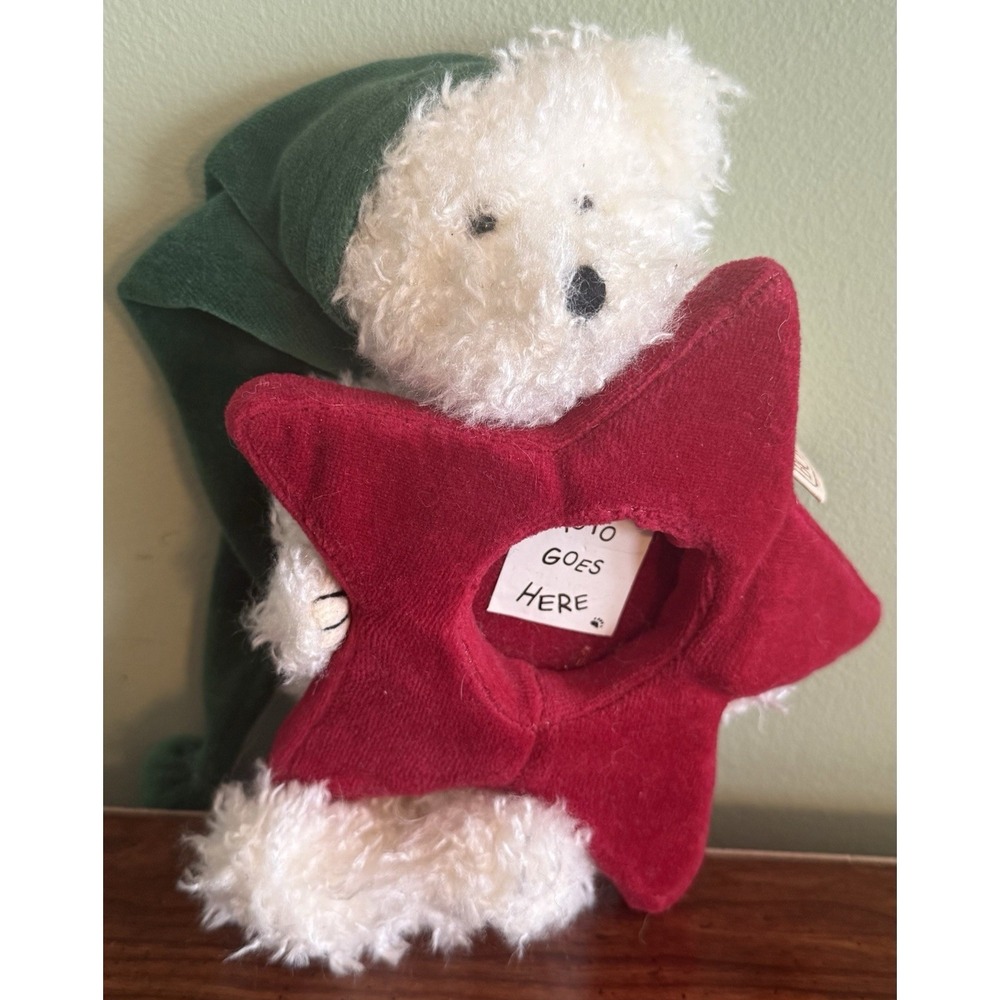 BOYD'S BEARS - TWINK L. STARBEARY Plush Bear Photo Holder. 2001 Vintage